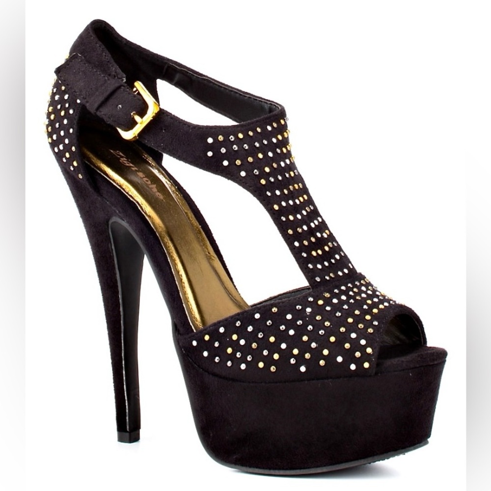 ZIGI SOHO PLATFORM STILETTOS — SIZE 6.5